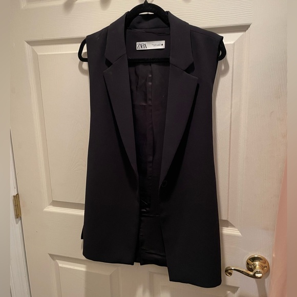 Zara Sleeveless Vest Size Medium - Picture 5 of 7